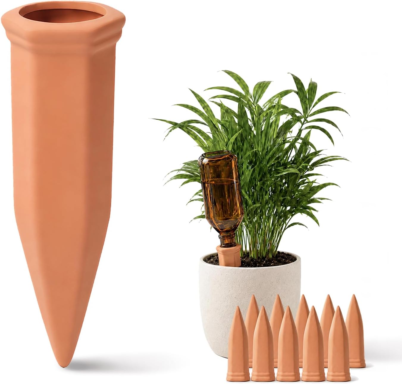 Dispositif d'arrosage pour plantes — 10 Pièces