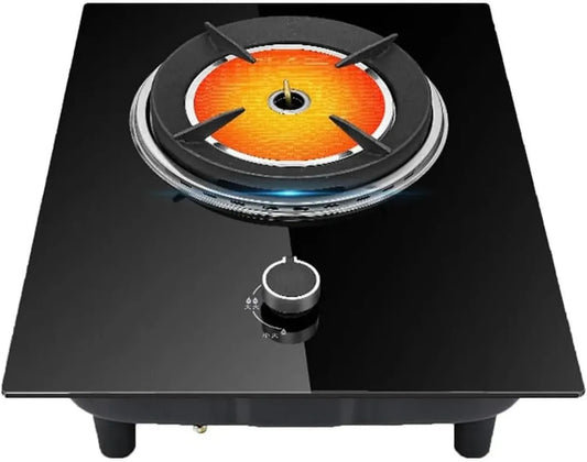 Plaque de Cuisson à Gaz Infrarouge 3,2 KW Portable, Compatible GN/GPL, pour Maison, Camping et Caravane