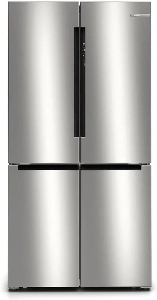 Bosch KFN96APEA Réfrigérateur Congélateur Intelligent Série 6 - 183x91 cm - Total 605L - Fraîcheur Optimale VitaFresh Pro - NoFrost - Éclairage LED